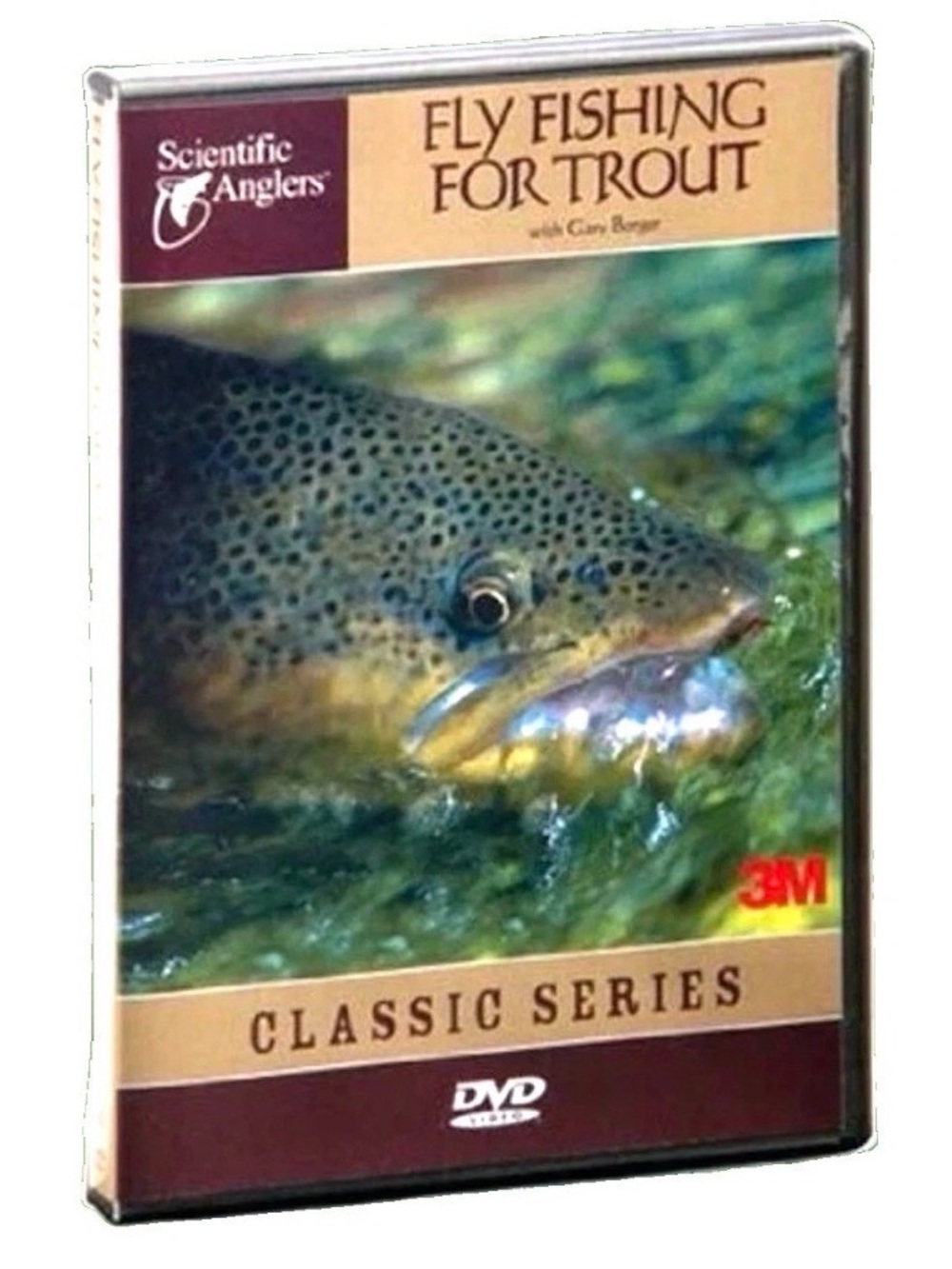 Fly Fishing For Trout DVD Classic Series Scientific Anglers With Gary Borger 3M